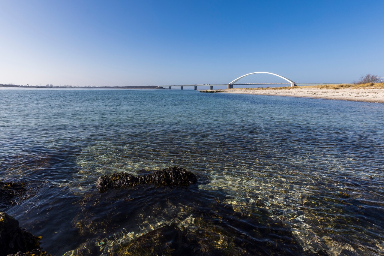 Die Ostsee vor der Insel Fehmarn.