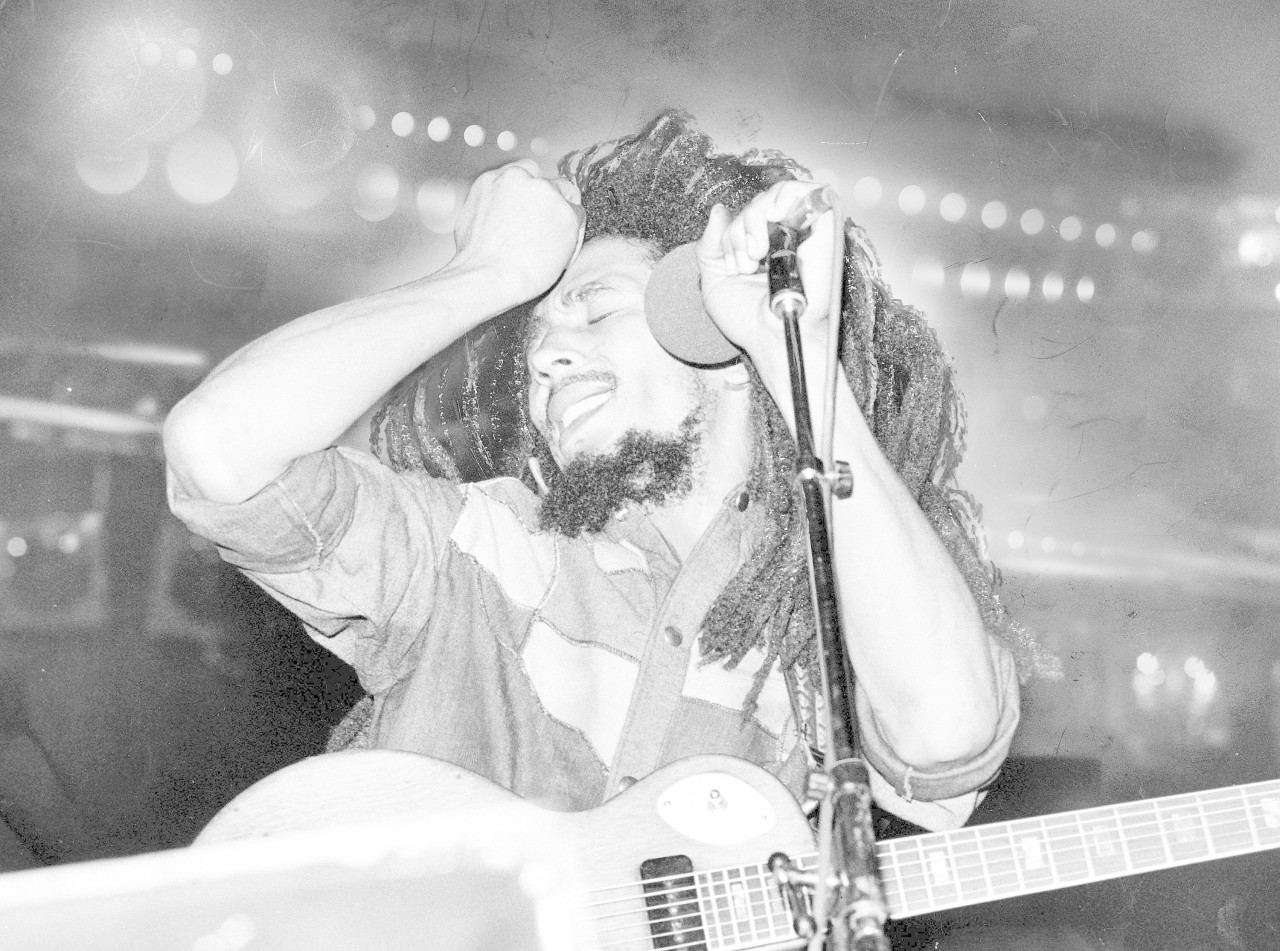 Bob Marley bei einem Konzert im November 1979. Der Reggae-Sänger muss nun bereits zum zweiten Mal als Namensgeber für eine Tierart herhalten.