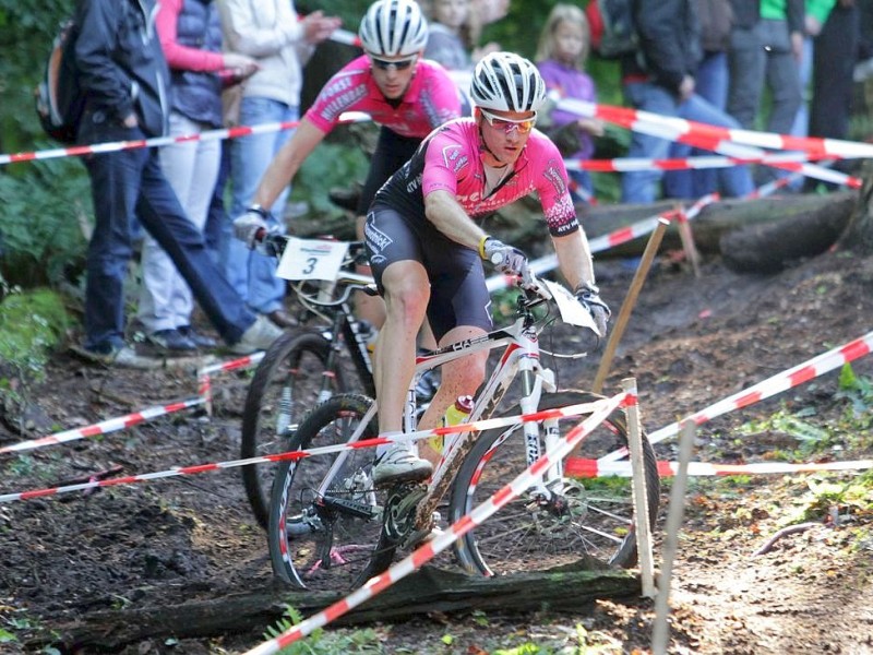 Mountainbike , Finale um den NRW Cup am 30.09.2012 in Haltern am Dachsberg.  Foto: Gerhard Schypulla WAZ FotoPool