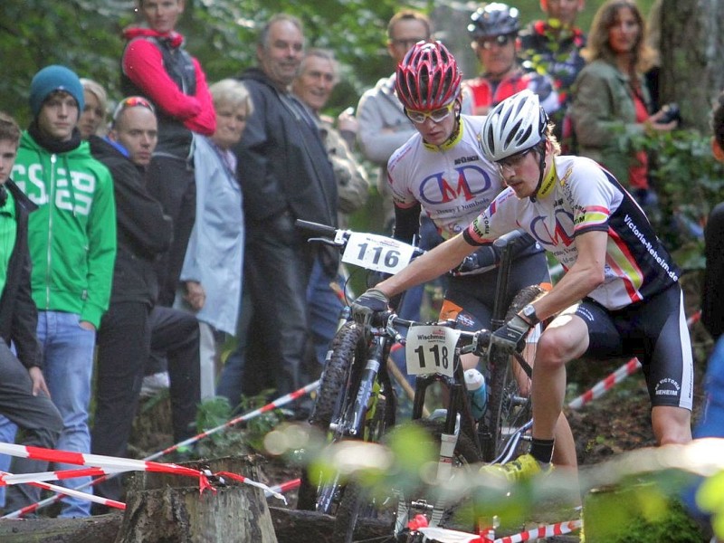 Mountainbike , Finale um den NRW Cup am 30.09.2012 in Haltern am Dachsberg.  Foto: Gerhard Schypulla WAZ FotoPool