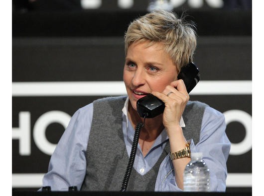 Platz 23: Schauspielerin Ellen DeGeneres 