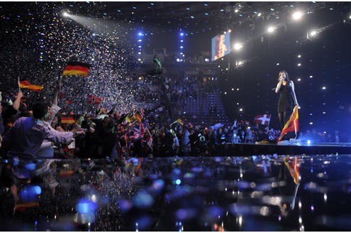 Bei den Fernsehzuschauern in ganz Europa sorgte die Deutsche für Begeisterung. Noch bevor das letzte Land ...