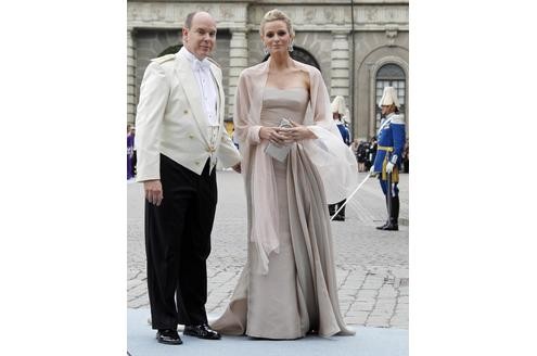 ... Prinz Albert von Monaco und die ehemalige Schwimmerin Charlene Wittstock.