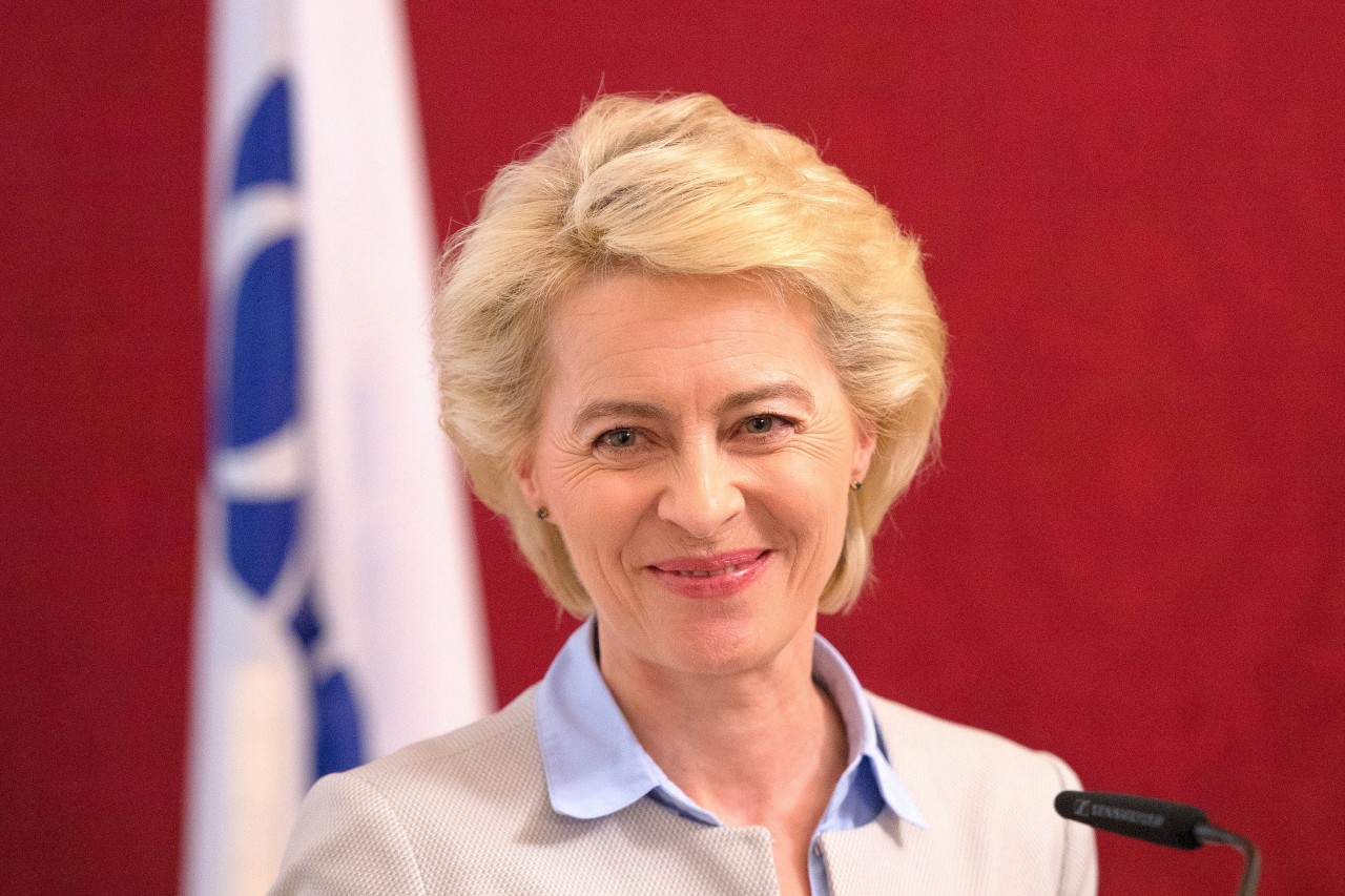 Bundesverteidigungsministerin Ursula von der Leyen (CDU).