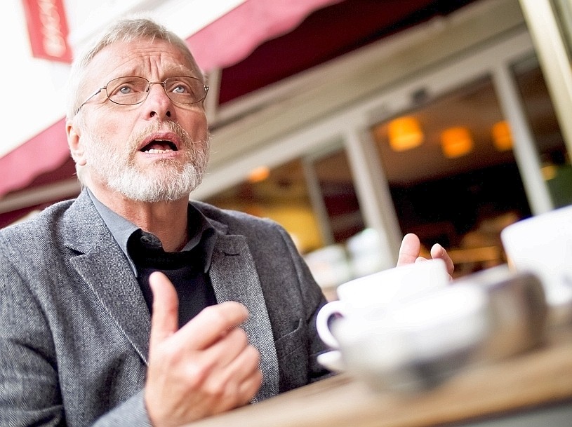 Rüdiger Gräf, Fraktionsvorsitzender der FDP in Eitorf, nimmt kein Blatt vor den Mund.  Foto: Jakob Studnar