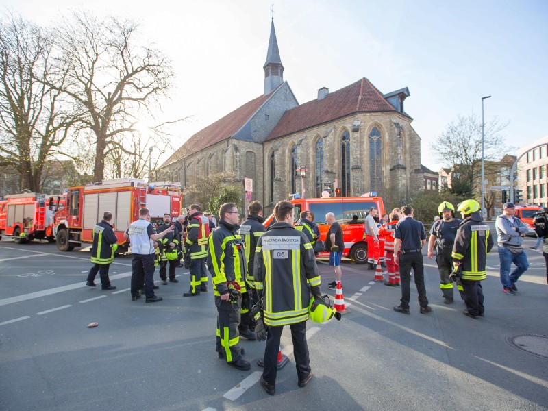 Ein Großaufgebot von Rettungskräften war im Einsatz.