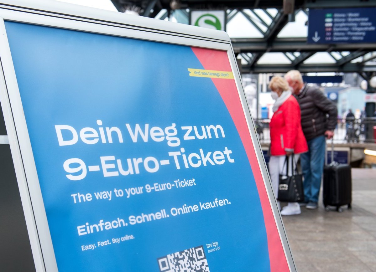 9-Euro-Ticket der Deutschen Bahn