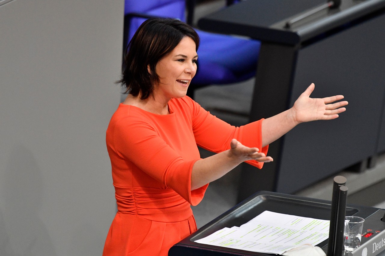 Annalena Baerbock im Bundestag: Ein TV-Star sieht sie dort als nächste Kanzlerin. 