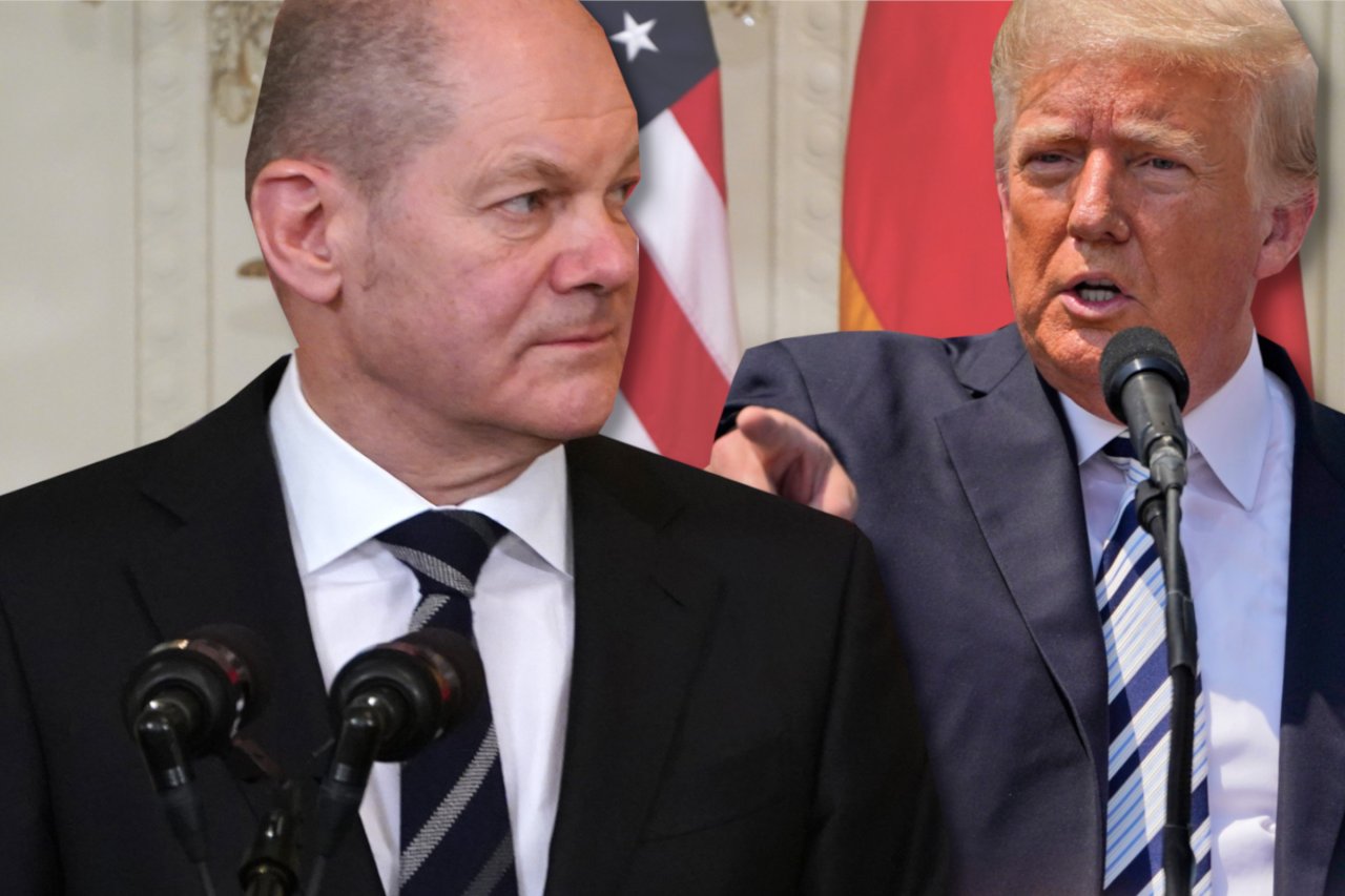 Donald Trump Fällt über Olaf Scholz Her: „Deutschland Ist Geisel ...