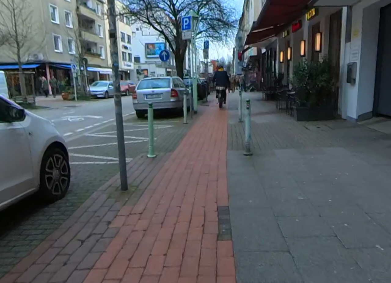 Essen: Ärger auf der Rü! Fehler von Radfahrer löst hitzige Diskussion aus (Symbolbild). 