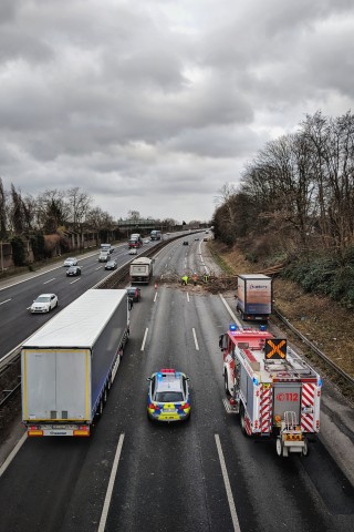 Auch in Duisburg wütete Sturmtief „Friederike“. 