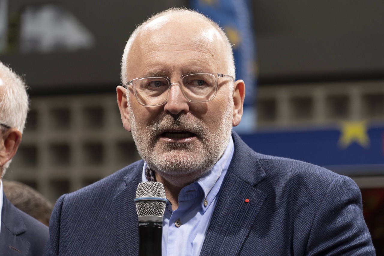 Frans Timmermans ist Spitzenkandidat bei der Europawahl.