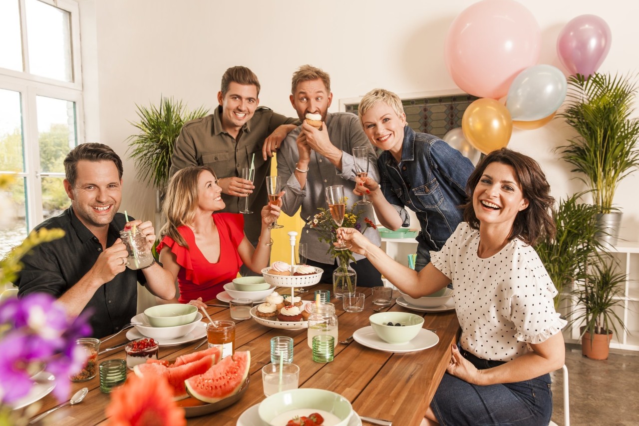 Die Moderatoren des Frühstücksfernsehen bei Sat.1.