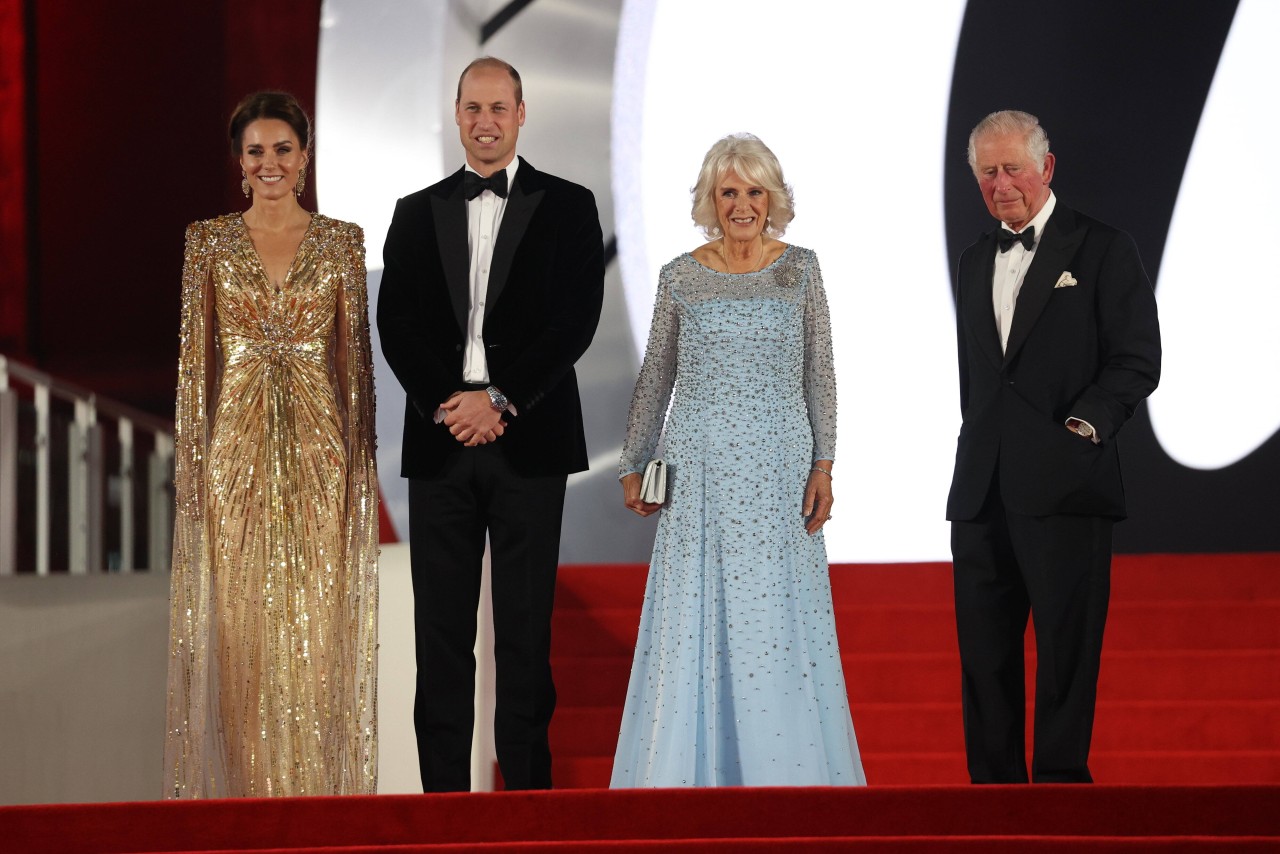Das Foto von Kate Middelton und Prinz William entstand bei der Premiere des neuen Bond-Films im September.