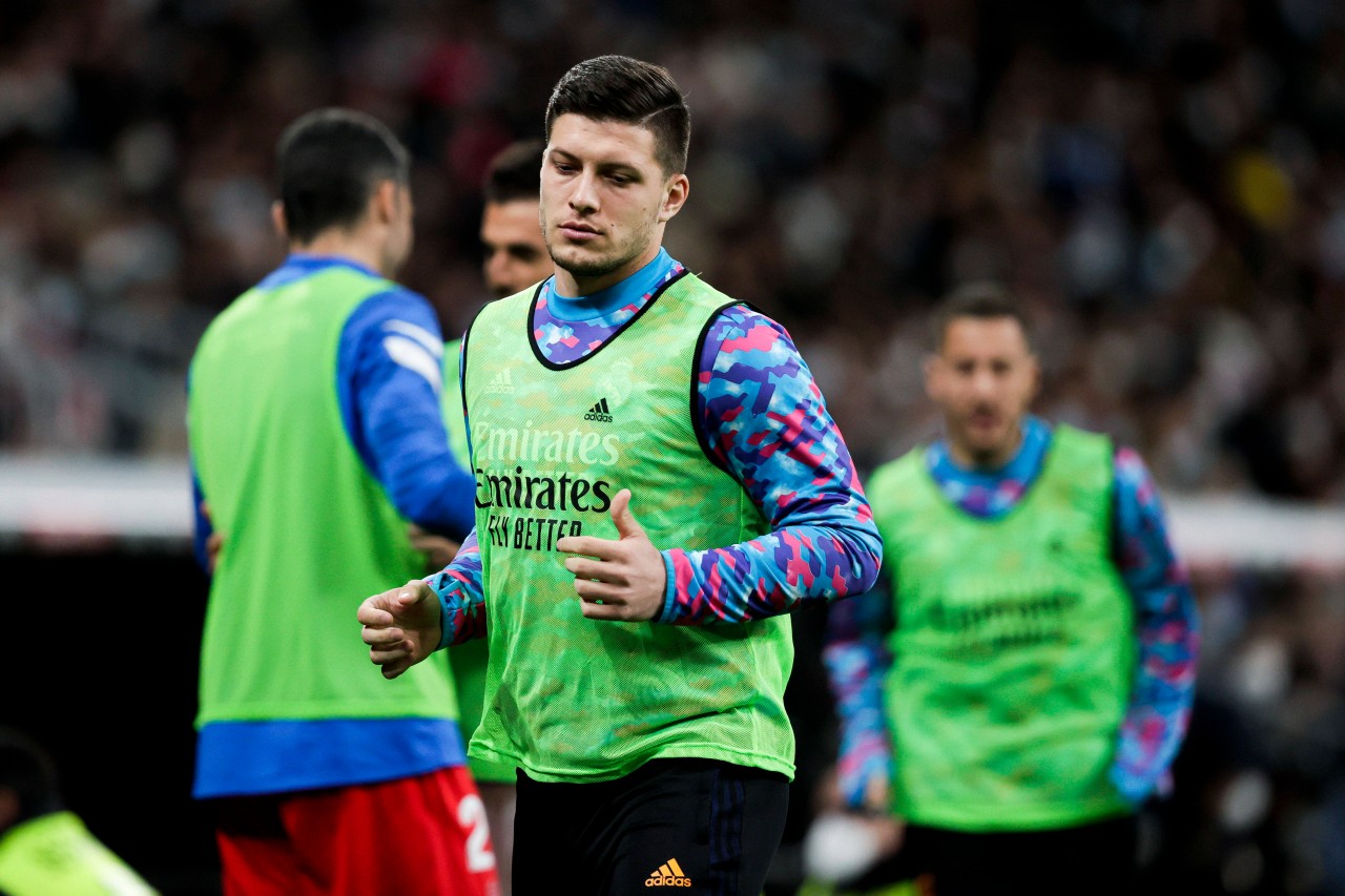 Luka Jovic kommt bei Real Madrid nicht zum Zug.