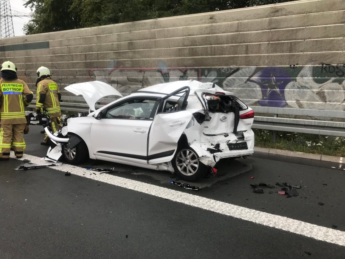 Unfall A31 Bottrop