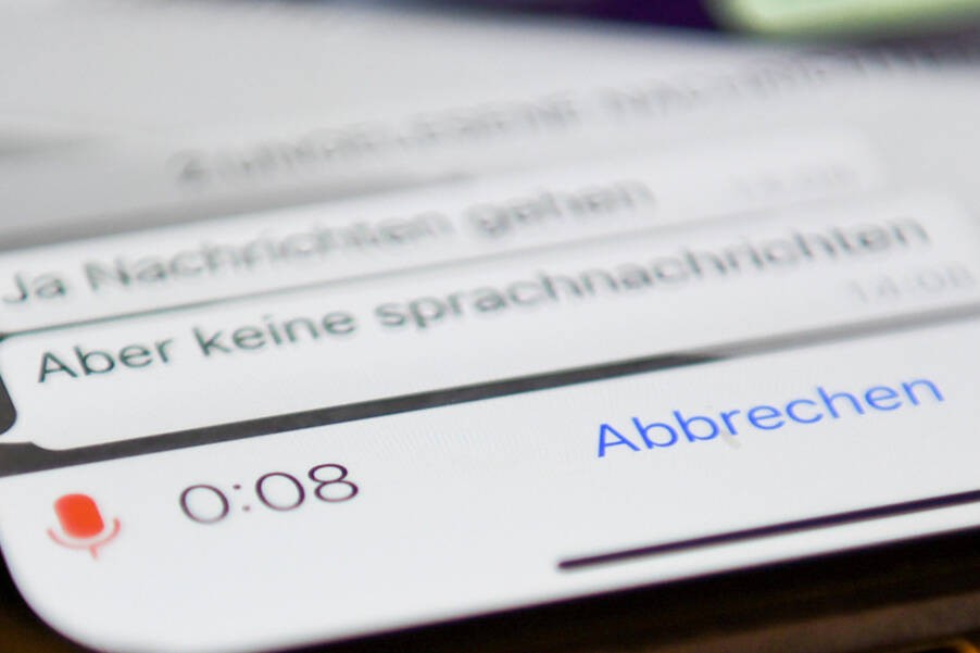 Whatsapp: Sprachnachrichten sind eine beliebte Funktion unter den Nutzern.