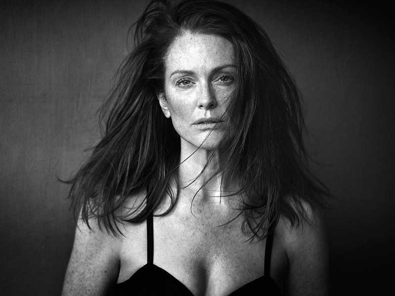 Die amerikanische Schauspielerin Julianne Moore („A Single Man“) über Lindbergh in New York 2016: „Er mag eine sehr raue und authentische Art von Schönheit. Ich glaube nicht, dass er je das Gefühl hatte, jemand könnte nicht schön sein.“