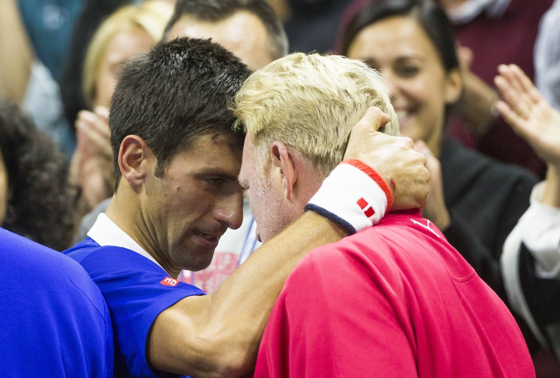 Gemeinsamer Jubel bei den US Open.