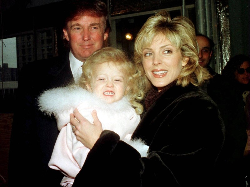 Mit Marla Maples hat Trump die Tochter Tiffany.