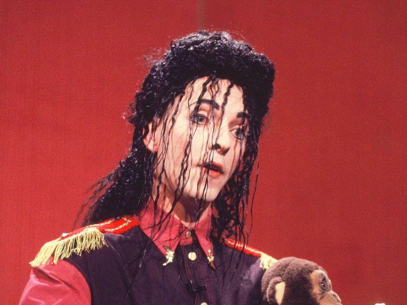 Selbst als Popstar Michael Jackson trat er auf.