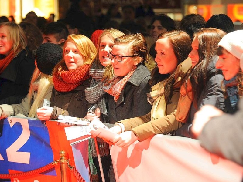 Die Premiere von Rubbbeldiekatz in Essen.