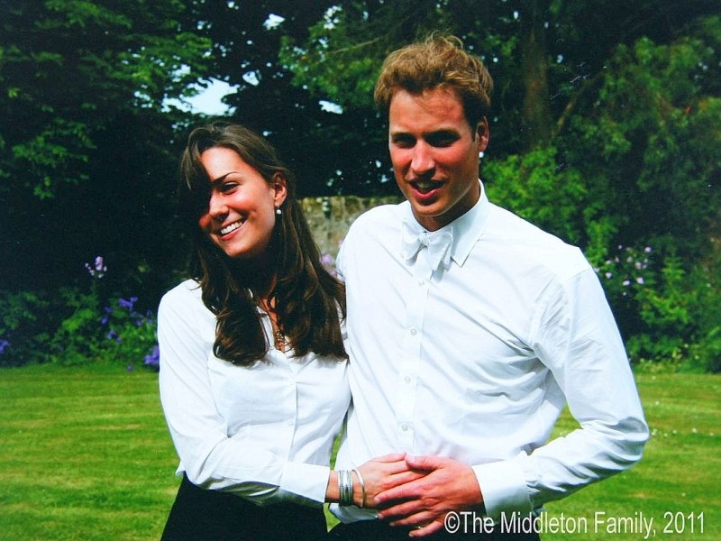 ...Kate und William kennen. Die Aufnahme entstand am Tag der Diplomübergabe. Fünf Jahre später...
