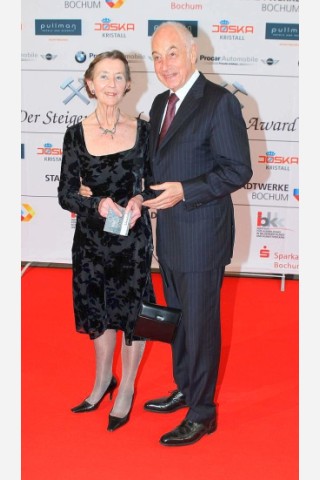 Jürgen Gramke mit Ehefrau Lise Lotte.