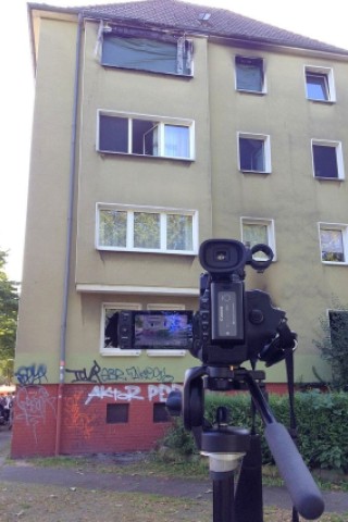 Bei einem Wohnungsbrand in der Fichtestraße in der Nordstadt in Dortmund sind am Freitagmorgen zwei Kinder tot aufgefunden worden. Ein drittes Kind starb wenig später im Krankenhaus. Foto: Stefan Reinke