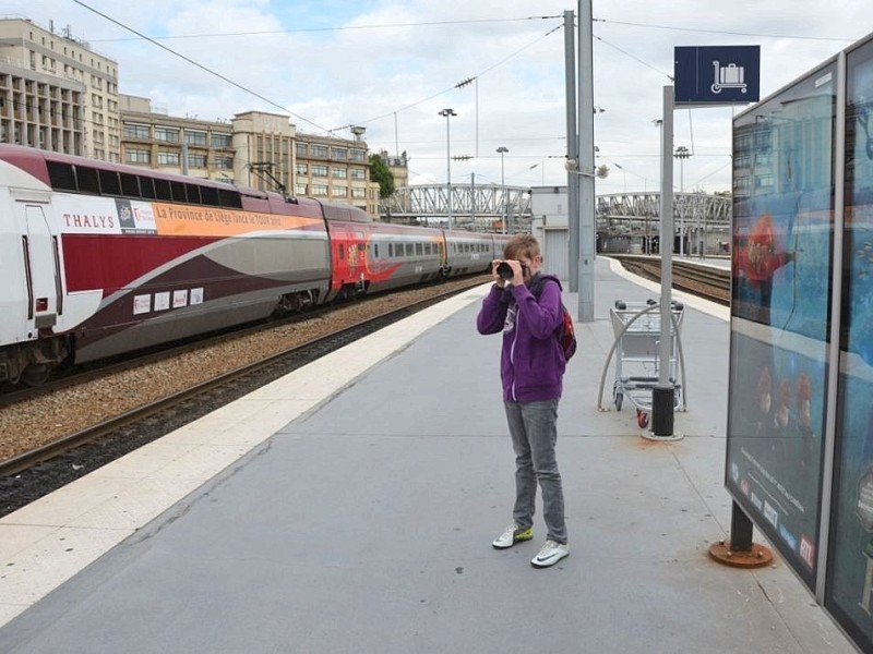 Pariser Hauptbahnhof Gare du Nord