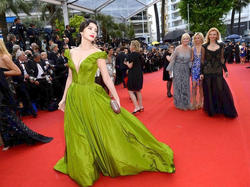 Schauspielerin Zhang Yuqi bei der Eröffnung der 66. Filmfestspiele in Cannes.