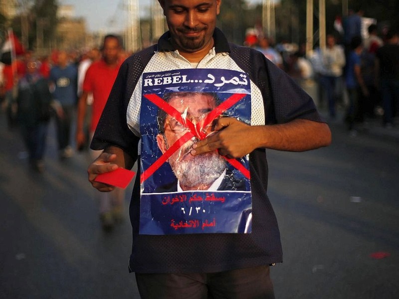 Hunderttausende protestieren in Ägypten gegen die islamistische Regierung von Präsident Mursi.