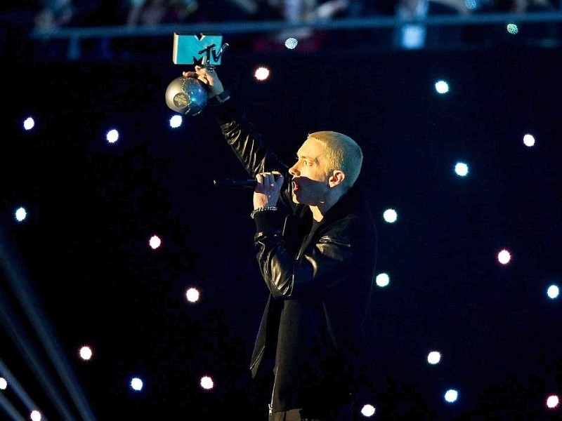 Eminem bei den MTV Europe Music Awards.