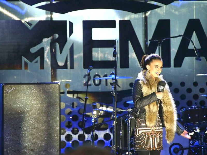 MTV Europe Music Awards in Amsterdam.