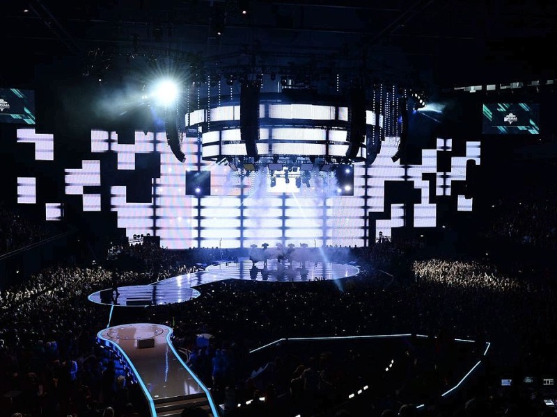 MTV Europe Music Awards in Amsterdam.