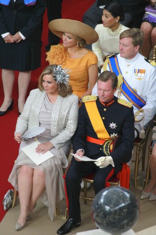 Großherzogin Maria Teresa von Luxemburg und ihr Ehemann Henri.
