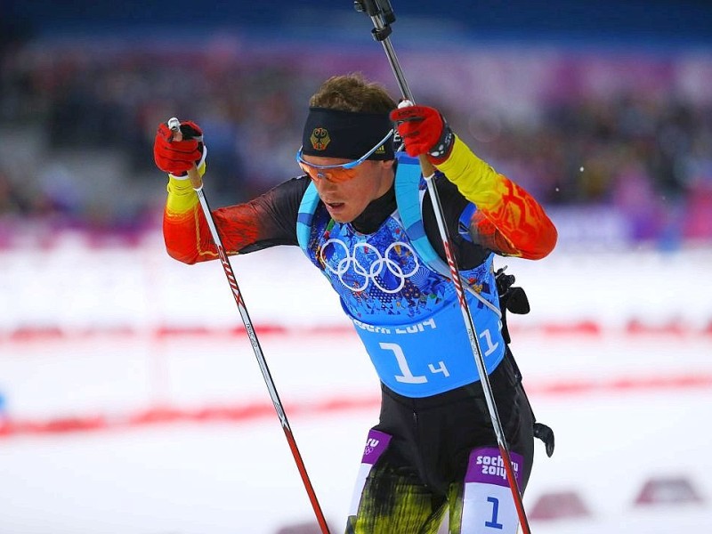 Die Biathleten steckten die harsche Kritik der letzten Tage und den Schock des deutschen Doping-Falls bravurös weg - In der Staffel mussten Erik Lesser, Daniel Böhm, Arnd Peiffer und Simon Schempp nur den Russen hinterher sehen - Silber!