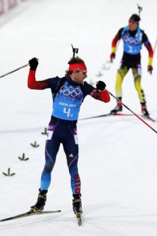 Die Biathleten steckten die harsche Kritik der letzten Tage und den Schock des deutschen Doping-Falls bravurös weg - In der Staffel mussten Erik Lesser, Daniel Böhm, Arnd Peiffer und Simon Schempp nur den Russen hinterher sehen - Silber!