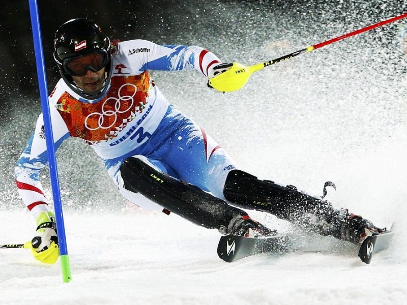 Slalom-Gold ging nach Österreich - Mario Matt bestätigte seine starke Zeit aus dem ersten Lauf. Silber ging an seinen Landsmann  Marcel Hirscher, Bronze bekam der Norweger Henrik Kristoffersen.