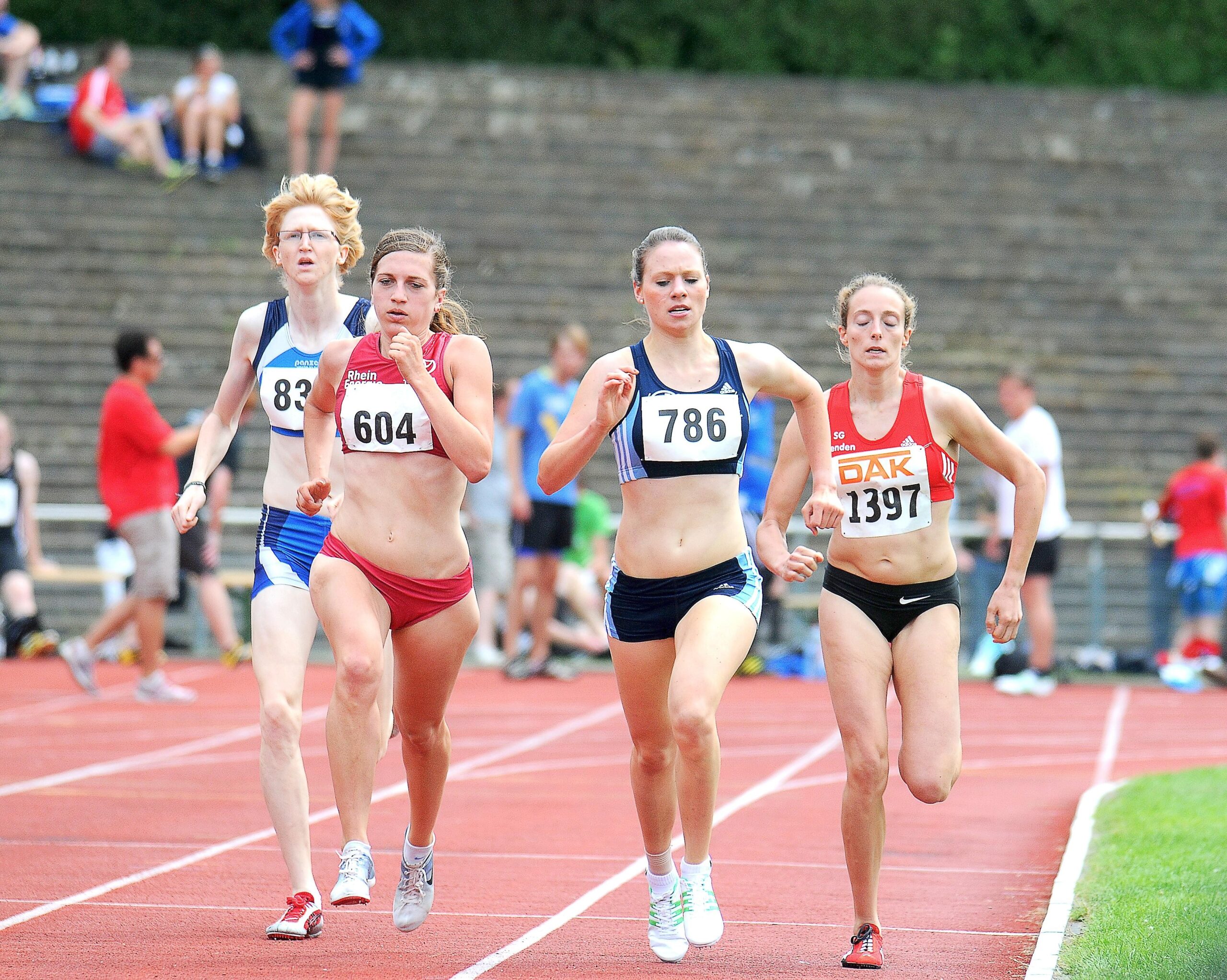 NRW Open: Die offenen Leichtathletik-Westfalenmeisterschaften im Wittringer Stadion in Gladbeck.