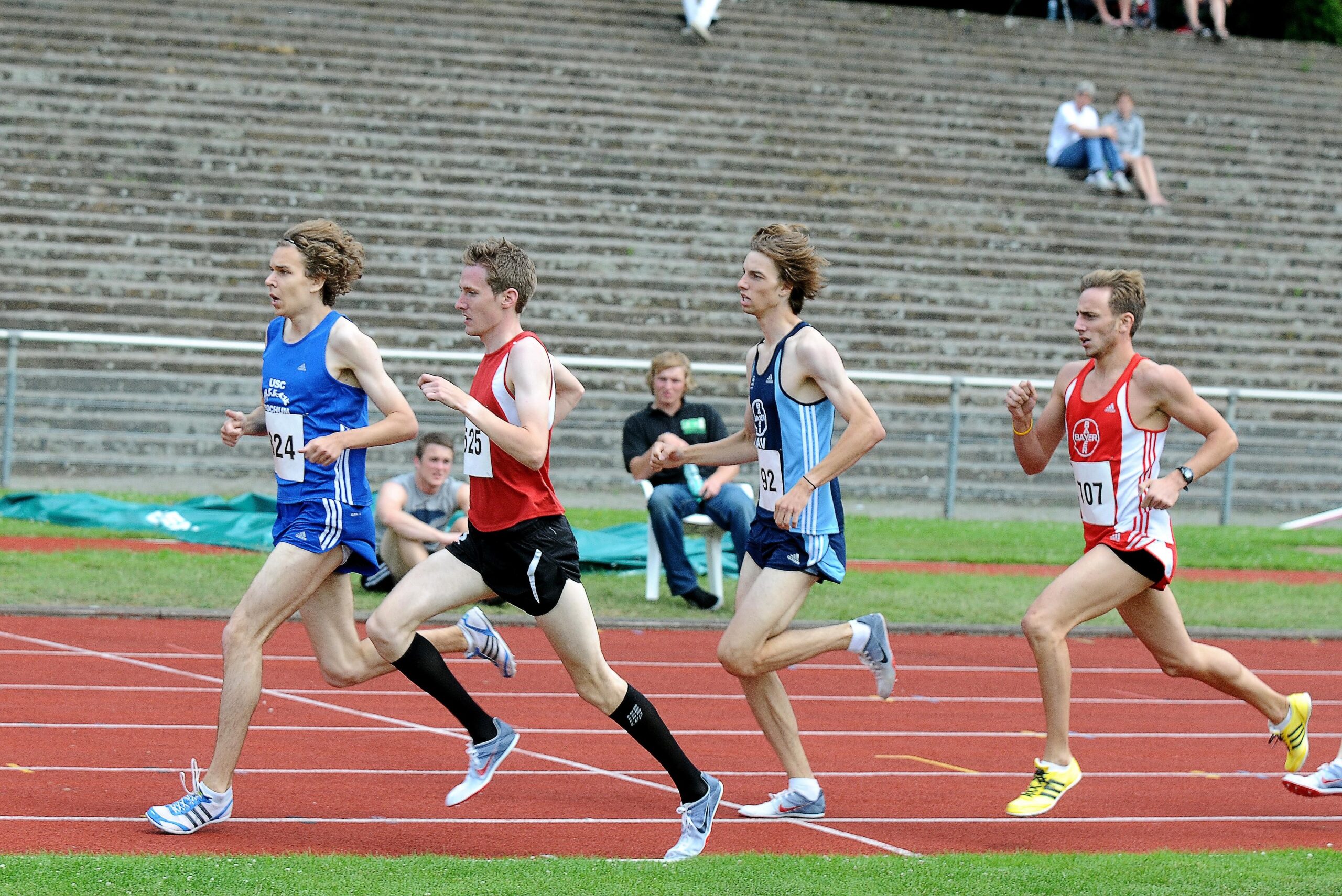 NRW Open: Die offenen Leichtathletik-Westfalenmeisterschaften im Wittringer Stadion in Gladbeck.