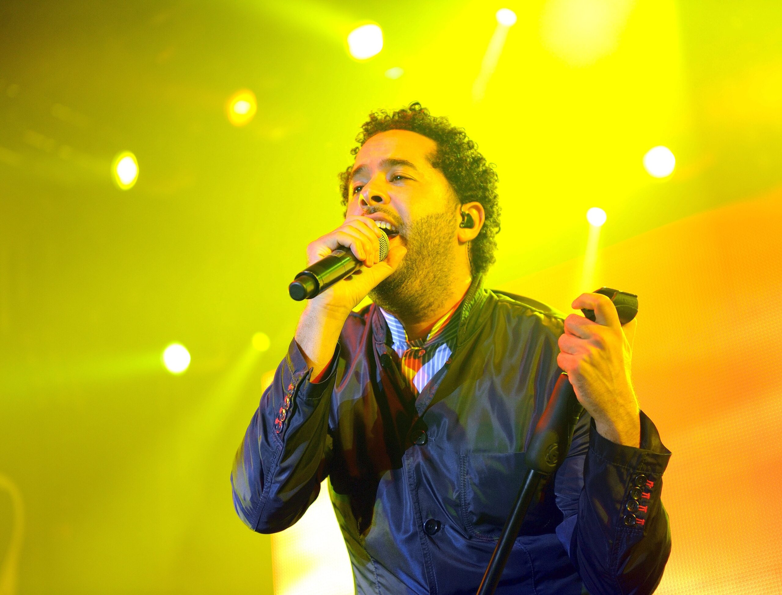 Adel Tawil von der Band Ich und Ich singt am Freitag, 26. August 2011 in Witten beim Zeltfestival Ruhr.  Foto: Ingo Otto / WAZ FotoPool