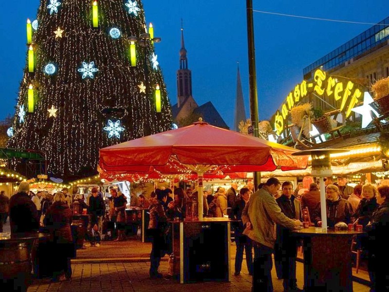 Weihnachtsmarkt 2011 in  Dortmund: Foto: Knut Vahlensieck