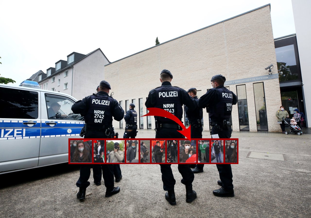 Gelsenkirchen: Nach Judenhass-Demo – Polizei Fahndet Nach Teilnehmern ...