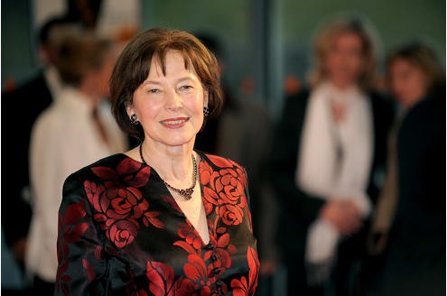 Eva Luise Köhler, Frau des ebenfalls anwesenden Bundespräsidenten Horst Köhler, sollte später von Peter Maffay den Steiger Award für ihr soziales Engagement überreicht bekommen. Foto: Matthias Graben / WAZ FotoPool