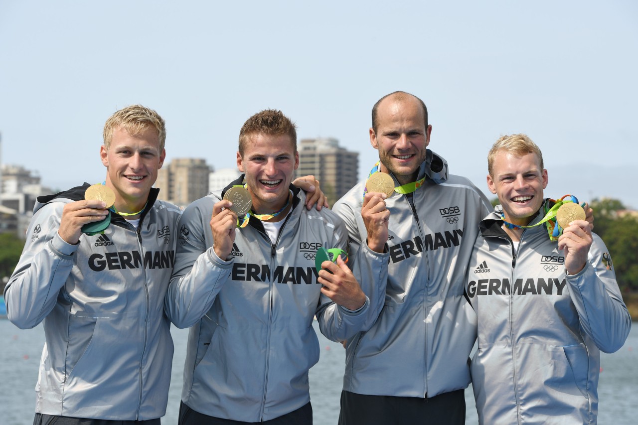 Der deutsche Kajakvierer zeigte der Konkurrenz in Rio die Grenzen auf.