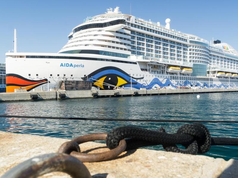 Flaggschiff: Die "Aida Perla" ist aktuell das neueste Schiff der Aida-Flotte.