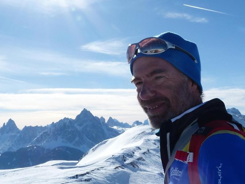 Hannes Grüner ist Bergführer - und Skitouren-Profi.