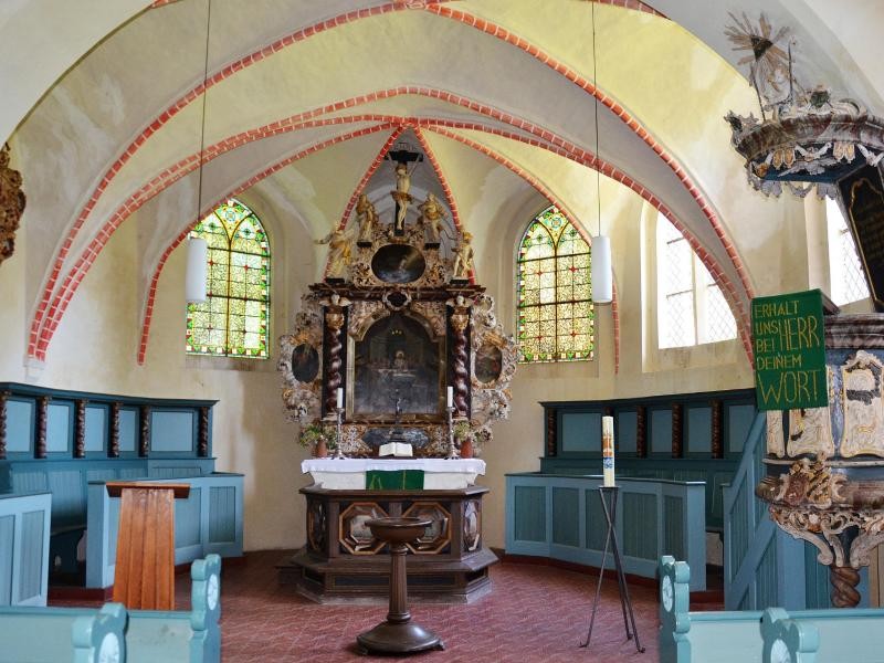 Wallfahrtsort: Die Kirche St. Laurentius beherbergt ein Marienbild, von dem es hieß, es könne Wunder bewirken.