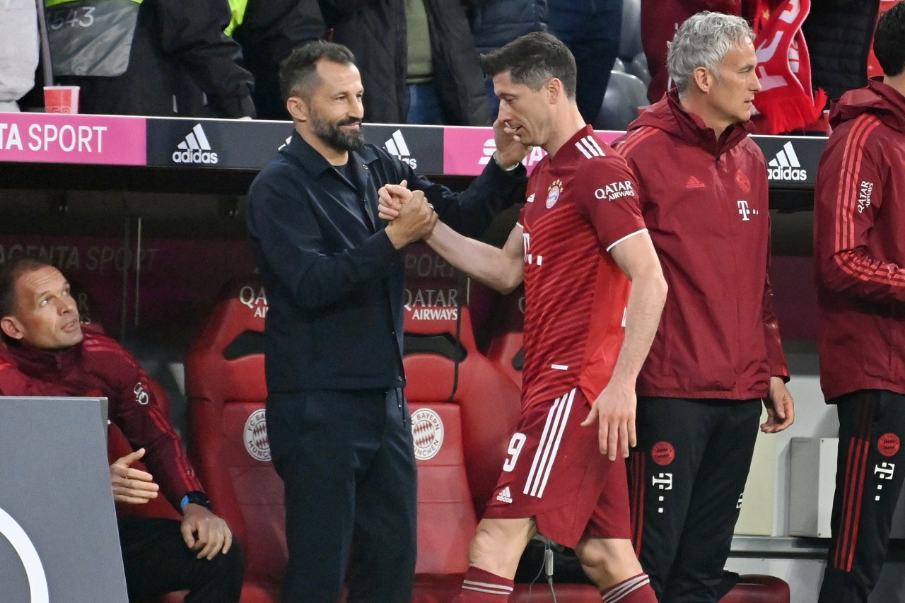 Nach dem Transferstreit haben sich der FC Bayern und Robert Lewandowksi wohl versöhnt.